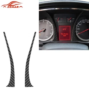 2x Carbon Fiber Dashboard Speedometer Cover Trim Strip For GMC Terrain 2010-2017 - Bild 1 von 13