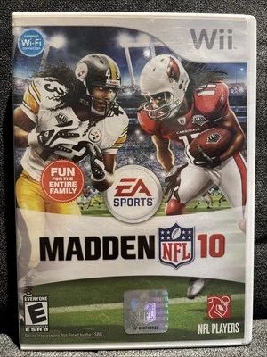Madden NFL 10 (Nintendo Wii, 2009) Complete, Manual - Image 1 of 3