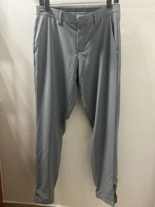 Primo Herren Golfhose 32 grau mit Griffbund und Knöchelreißverschlüssen - Bild 1 von 5