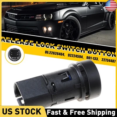 For Chevrolet Camaro 2010 2011 2012-15 Trunk Release Lock Switch Button 22626464 - Image 1 of 4