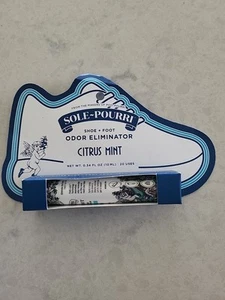 Pourri Sole-Pourri Shoe Foot Odor Eliminator Citrus Mint .34 Oz - Picture 1 of 4