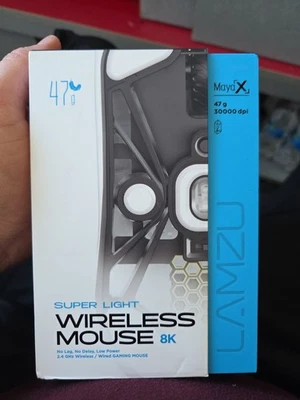 Lamzu MAYA X Wireless Gaming Mouse - White - BRAND NEW / SEALED!!! - Image 1 of 4