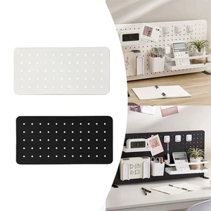 Storage Pegboard Desk Storage For Hang Storage Box For Kitchen Dormitory - Picture 1 of 34