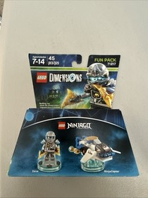Lego Dimensions Fun Pack Ninjago Zane Mini Figure 71217 NIB
