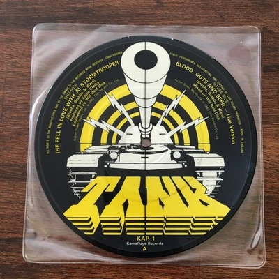 TANK He Fell In Love With A Stormtrooper Picture Disc 7” Pic Lp KAP1 1982 - Image 1 of 2