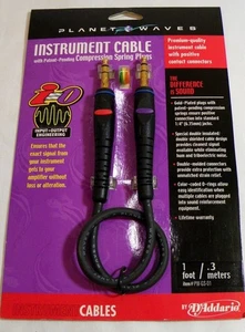 Planet Waves 1 Fuß Instrumentenkabel - NEU - Bild 1 von 7