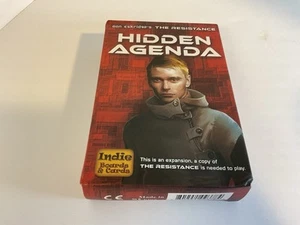 The Resistance: Hidden Agenda Card Game Expansion Indie Boards & Cards - Picture 1 of 4