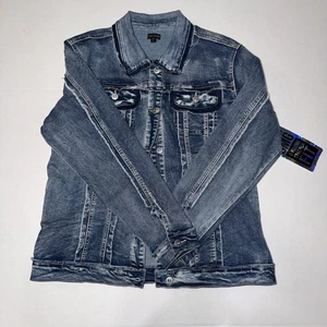 Chaqueta de mezclilla con flecos delanteros Coco+Carmen Thunder Valley - Imagen 1 de 13