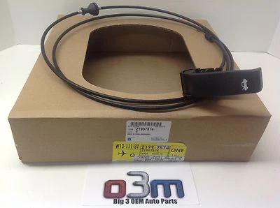 Chevrolet SSR Trailblazer GMC Envoy capó pestillo de liberación con mango nuevo OEM 21997874 Foto 1 de 2