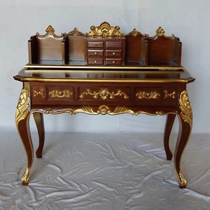 Antiker königlicher Sekretär Schreibtisch Barock Rokoko Louis Seize Breite117cm  - Bild 1 von 6