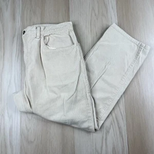 Pantalones Polo Sport Ralph Lauren Para Hombre 34 X 28 Pana Crema Pierna Recta - Imagen 1 de 18