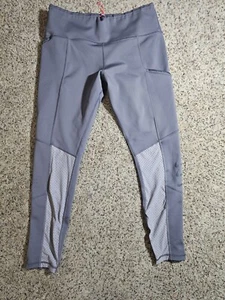 Thick Nike Running Hiking Leggings With Ankle Zippers - Picture 1 of 8