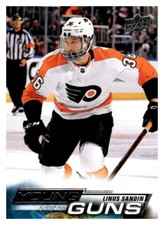 2022-23 Upper Deck UD Series 1 Young Guns - 217 Linus Sandin - Philadelphia 