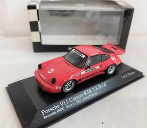 Porsche 911 Carrea RSR 2.8 1973 1/43 Minichamps Scatola vetrina - Foto 1 di 6