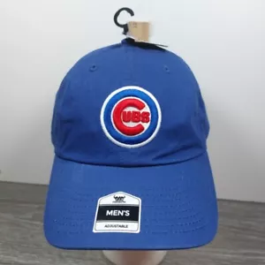Chicago Cubs Fan Favorite '47 entspannte Passform Mütze Strapback Neu mit Etikett blau - Bild 1 von 10