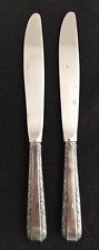 SET OF 2 TOWLE CANDLELIGHT Sterling Silver & Stainless DINNER KNIVES KNIFE