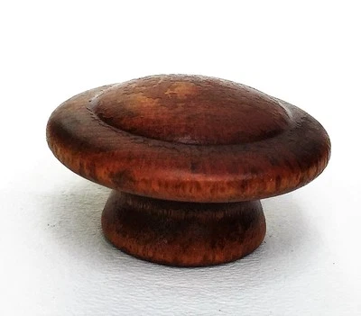 RESTAURADO Seta Arce Gabinete Perilla Madera Herrajes Antiguos Colonial Cajón Tirador Foto 1 de 4