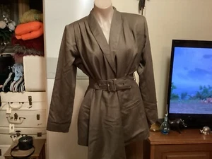 Original vintage 60’s “INARS LACIS brown coat/jacket size 10 - Picture 1 of 11