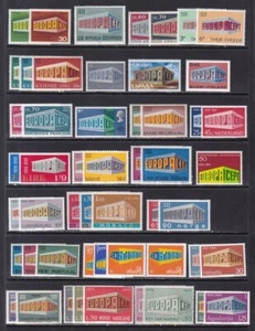 Europa CEPT -  1969 - Año Completo - 51 Sellos - MNH - Imagen 1 de 1