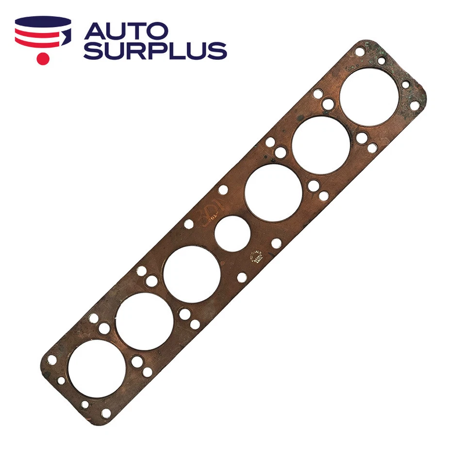 Head Gasket FOR Cleveland Models 40 41 42 6 Cylinder 3 1/8" Bore 1919-1924 — 第 1/1 张图片