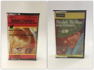 Bing Crosby Hey Jude Hey Bing & When Irish Eyes Are Smiling Cassette Tapes - Picture 1 of 1