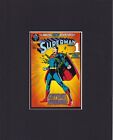 8X10" Matted Art Print DC Comic Book Cover: Superman #233 (1971) Retro