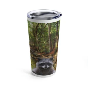 Vaso Woodland Raccoons by Stream 20 oz - Imagen 1 de 7
