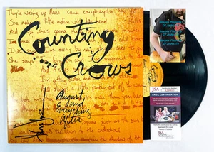 Adam Duritz Signed COUNTING CROWS August and Everything After Vinyl Album JSA C - Picture 1 of 7
