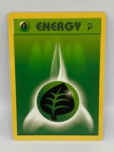 Vintage Pokemon 2000 Base Set 2 - Grasenergie - 127/130 - NM  - Bild 1 von 2