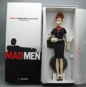 Mad Men Joan Holloway Barbie Collector Silkstone Fashion Model Collection Puppe - Bild 1 von 12