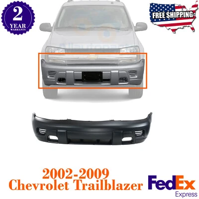 Front Bumper Cover Primed For 2002-2009 Chevy Trailblazer - Image 1 of 4