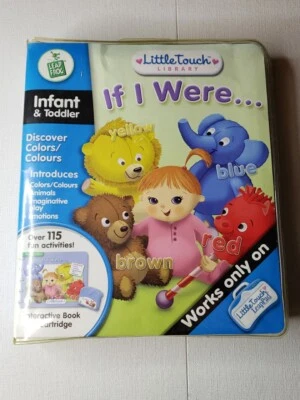 Leap Frog Little Touch LeapPad Learning System: If I Were... Book And Cartridge  - Image 1 of 4