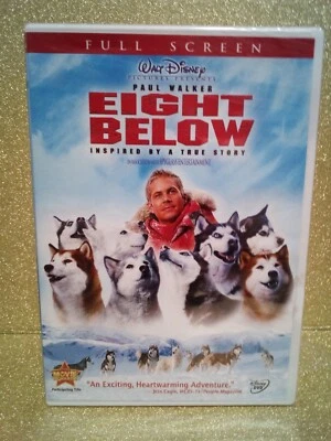 (1-972) WALT DISNEY'S "EIGHT BELOW" DVD / NEW IN WRAP / 2006 / FULL SCREEN / PG - Image 1 of 4