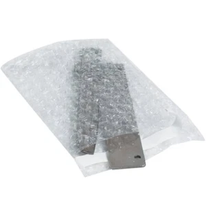 7" x 8.5" Clear Self Sealing Bubble Pouches Cushioning Protection Bag - Qty 200 - Picture 1 of 1