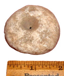 Ausgewählte Jumbo (2") Sahara Neolithikum Quarz Perle, prähistorisches afrikanisches Artefakt - Bild 1 von 4