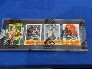 Bowman 1989 paquete de rack sin abrir con Ken Griffey Jr en la parte posterior autenticado por la BBCE - Imagen 1 de 3