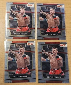 Lot of 4 - 2022 Panini Select UFC Concourse Dustin Poirier #75 - Picture 1 of 2