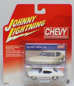 Johnny Lightning Chevy High Performance 1968 Chevelle SS weiß - Bild 1 von 3