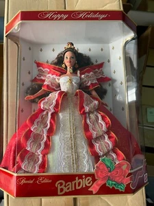 Muñeca Barbie Happy Holidays 1997 edición especial #17832 Mattel en caja original - Imagen 1 de 2
