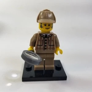 Lego CMF 8805 Series 5 Minifigure Sherlock Holmes Detective Retired Rare - Picture 1 of 10
