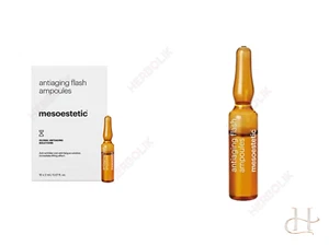 Mesoestetic Antiaging Flash Ampoules 10x2ml – Instant Lifting & Wrinkle Relief - Picture 1 of 12