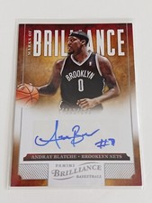 2012-13 Brilliance Andray Blatche */199* Marks of Brilliance Autograph #94 Auto