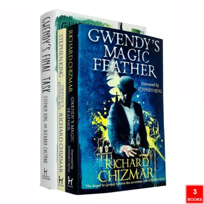 Gwendy's Button Box Trilogy Stephen King 3 Books Collection Set Magic Feather - Image 1 of 4