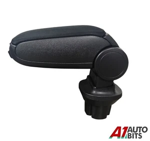 For Mini Cooper R55 R56 R57 Car Armrest Arm Rest + Assembly Set Black Textile - Picture 1 of 5