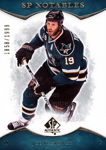2007-08 SP Authentic #111 Joe Thornton - Image 1 of 1