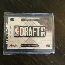 Stephen Curry 2009 Rookie Panini Prestige NBA Draft Class RC Raw-From the pack