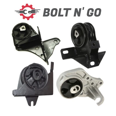 Motor y transmisión de 4 piezas Montaje para Chrysler Voyager/Dodge Caravan 1996-2000 Foto 1 de 4