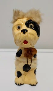 VINTAGE DOG BOBBLEHEAD 1960's 70's NODDER BANK WITH PLUG. - Picture 1 of 9