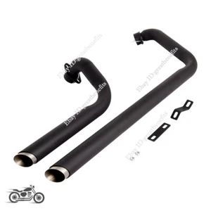 Slip On For Yamaha V-Star 950 XVS950 2014-2024 Black Exhaust System Link Pipe - Picture 1 of 6