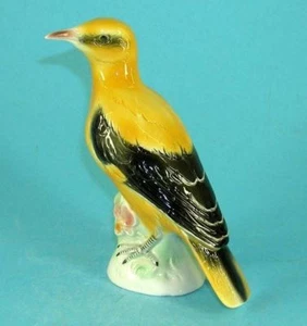 9942094-ds Figure en Porcelaine Oiseaux Loriot Wagner & Apel H16cm - Picture 1 of 1